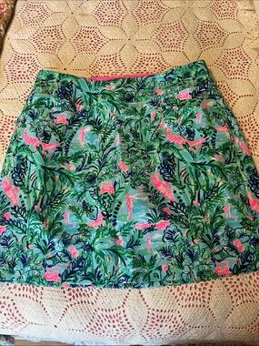 Lilly Pulitzer Tropical golf skirt